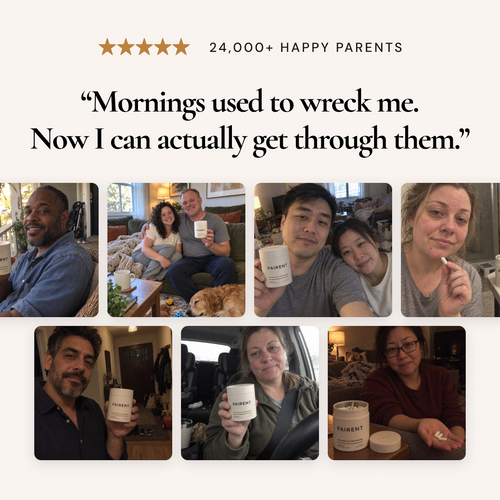 Pairent Daily Duo Capsules for Calm & Focused Mornings